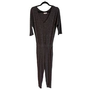 Michael Stars Heather Gray Rex Ribbed Jumpsuit Size XS